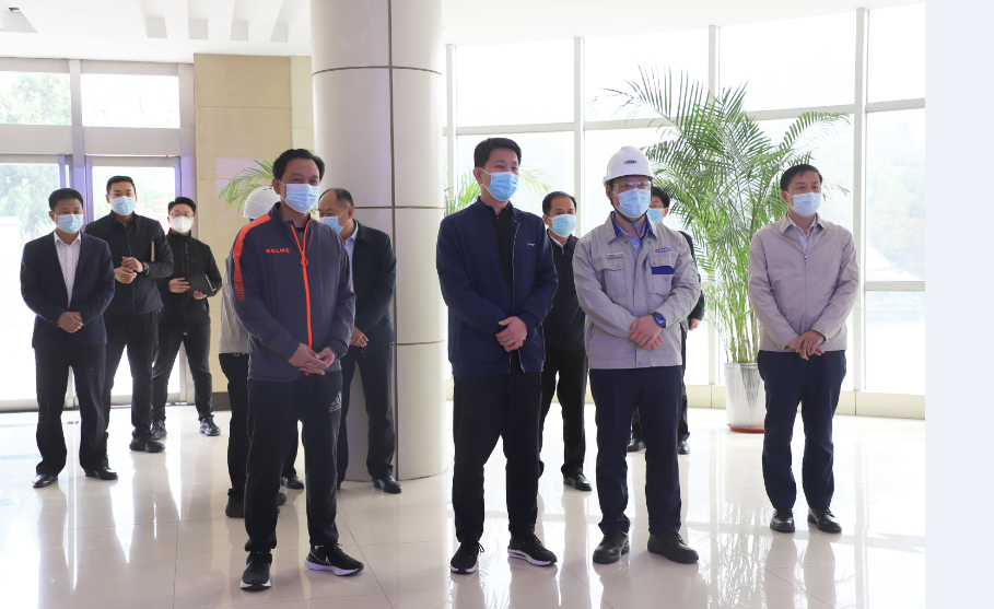 长清区委副书记、区长王士强一行莅临济南中船设备有限公司参观指导